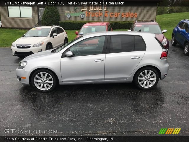 2011 Volkswagen Golf 4 Door TDI in Reflex Silver Metallic