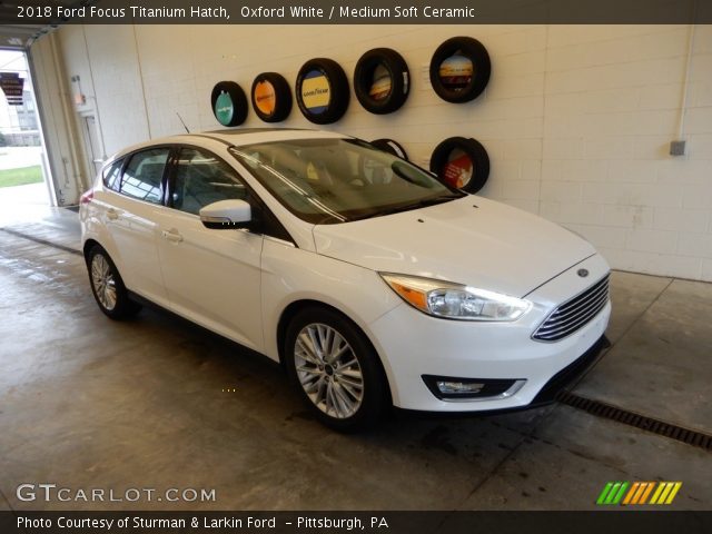 2018 Ford Focus Titanium Hatch in Oxford White