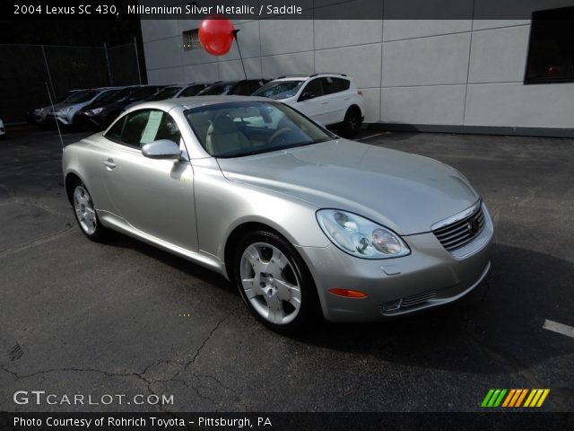 2004 Lexus SC 430 in Millennium Silver Metallic