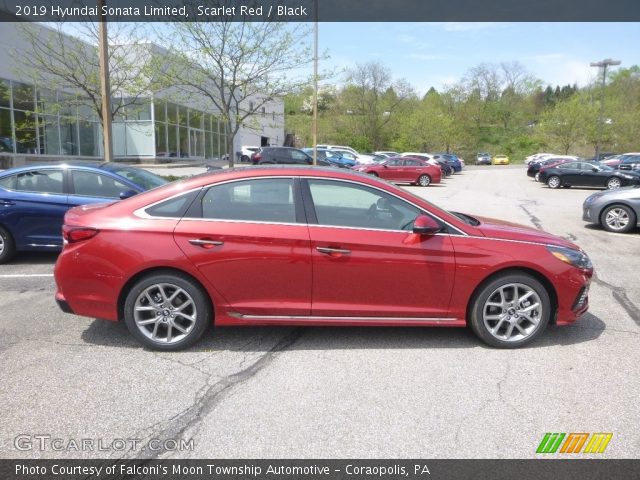 2019 Hyundai Sonata Limited in Scarlet Red