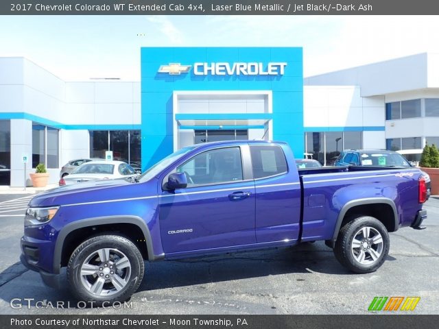 2017 Chevrolet Colorado WT Extended Cab 4x4 in Laser Blue Metallic