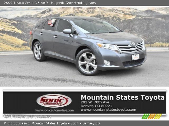 2009 Toyota Venza V6 AWD in Magnetic Gray Metallic