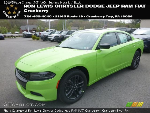 2019 Dodge Charger SXT AWD in Sublime Metallic