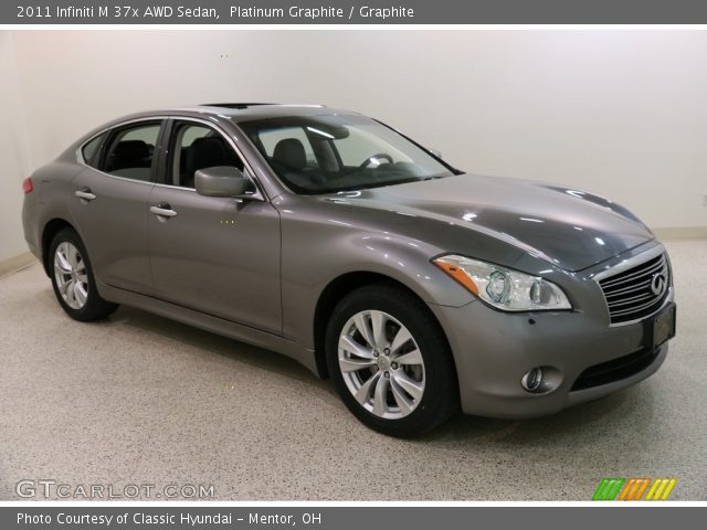 2011 Infiniti M 37x AWD Sedan in Platinum Graphite