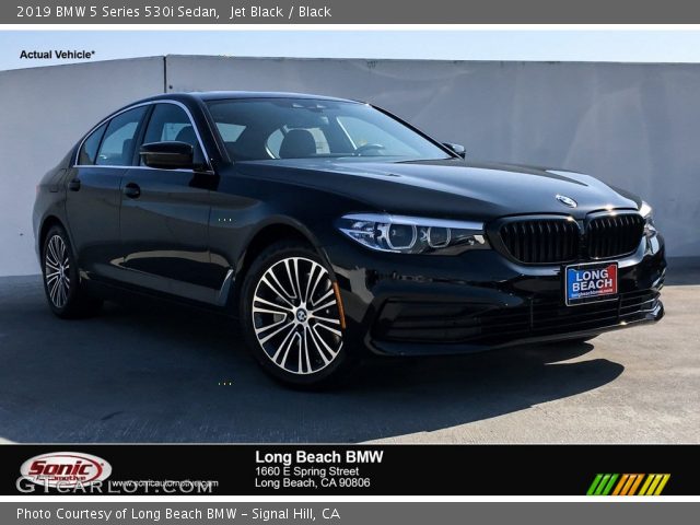 2019 BMW 5 Series 530i Sedan in Jet Black