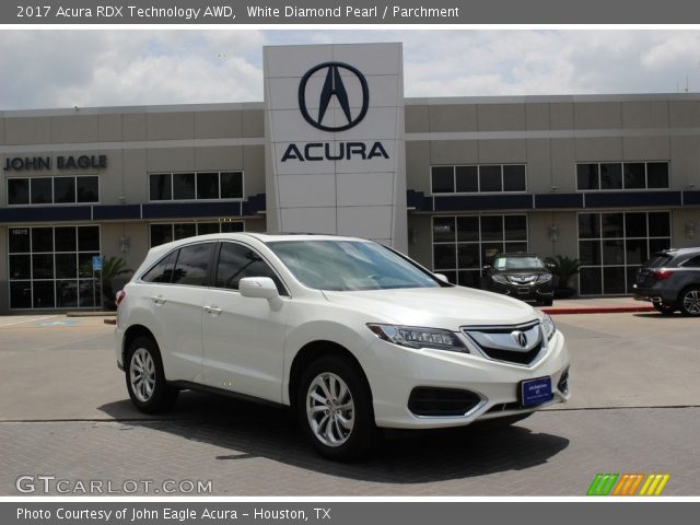 2017 Acura RDX Technology AWD in White Diamond Pearl