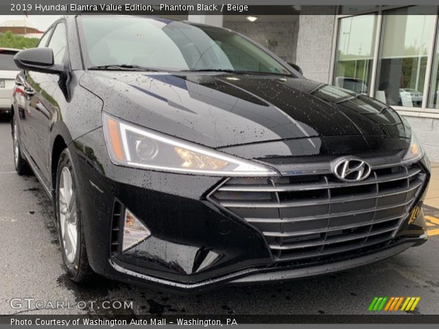 2019 Hyundai Elantra Value Edition in Phantom Black