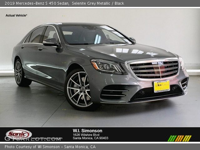 2019 Mercedes-Benz S 450 Sedan in Selenite Grey Metallic