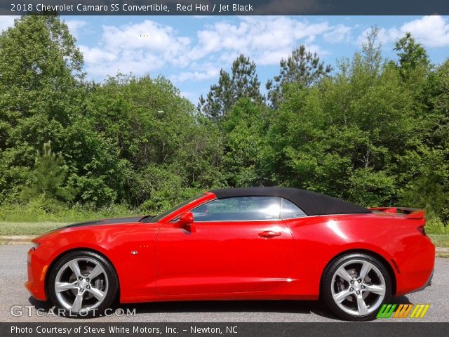2018 Chevrolet Camaro SS Convertible in Red Hot