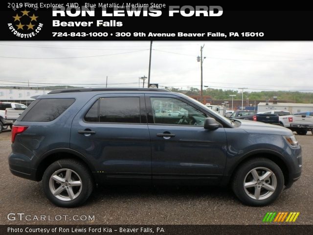 2019 Ford Explorer 4WD in Blue Metallic