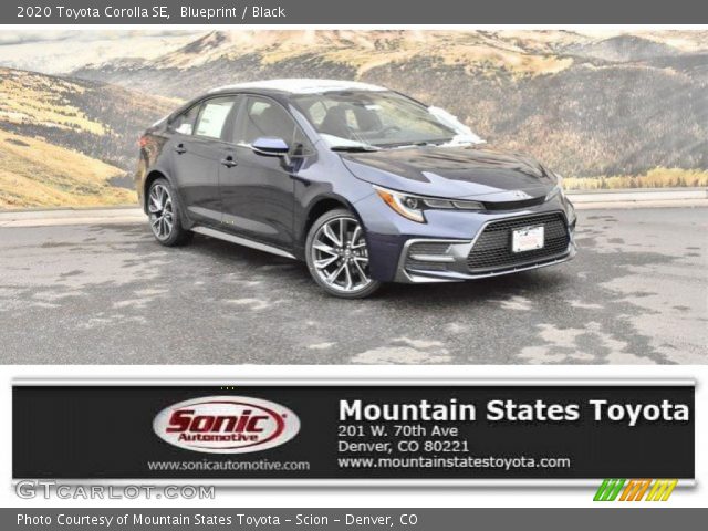 2020 Toyota Corolla SE in Blueprint