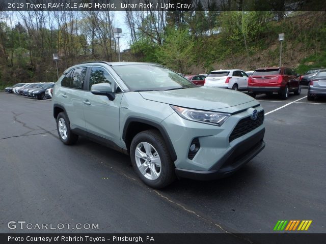 2019 Toyota RAV4 XLE AWD Hybrid in Lunar Rock