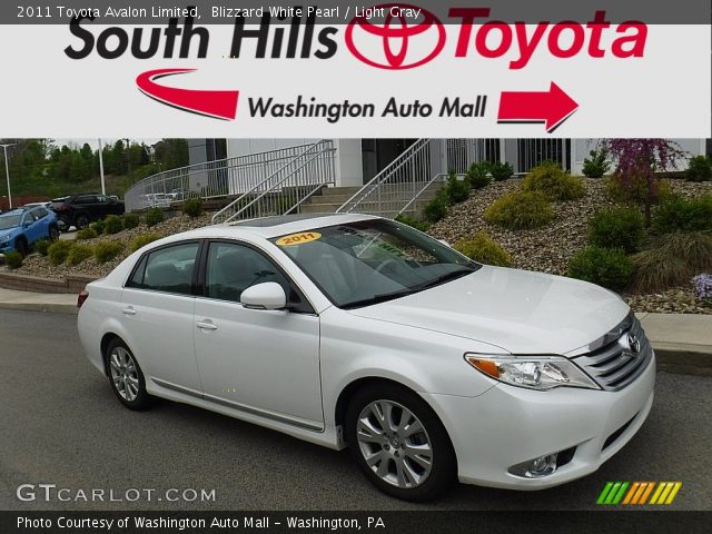 2011 Toyota Avalon Limited in Blizzard White Pearl