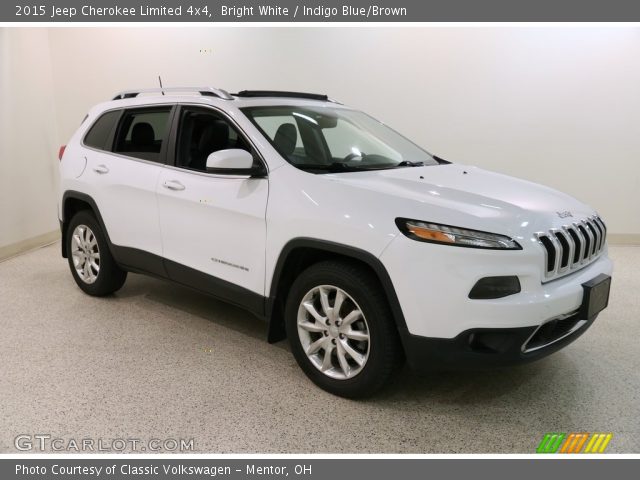 2015 Jeep Cherokee Limited 4x4 in Bright White