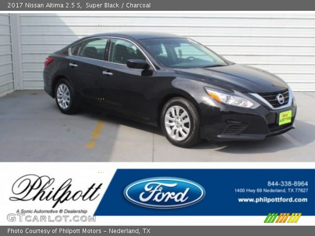 2017 Nissan Altima 2.5 S in Super Black
