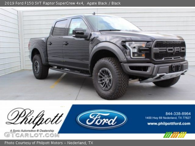 2019 Ford F150 SVT Raptor SuperCrew 4x4 in Agate Black