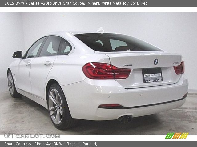 2019 BMW 4 Series 430i xDrive Gran Coupe in Mineral White Metallic