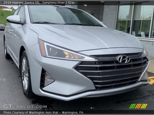 2019 Hyundai Elantra SEL in Symphony Silver