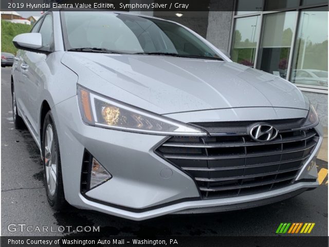 2019 Hyundai Elantra Value Edition in Symphony Silver