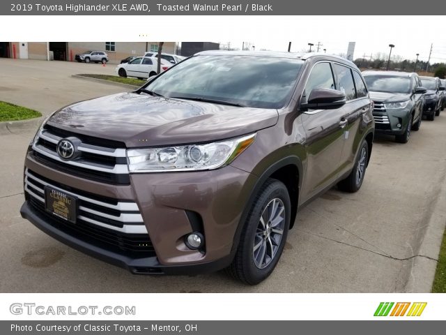 2019 Toyota Highlander XLE AWD in Toasted Walnut Pearl