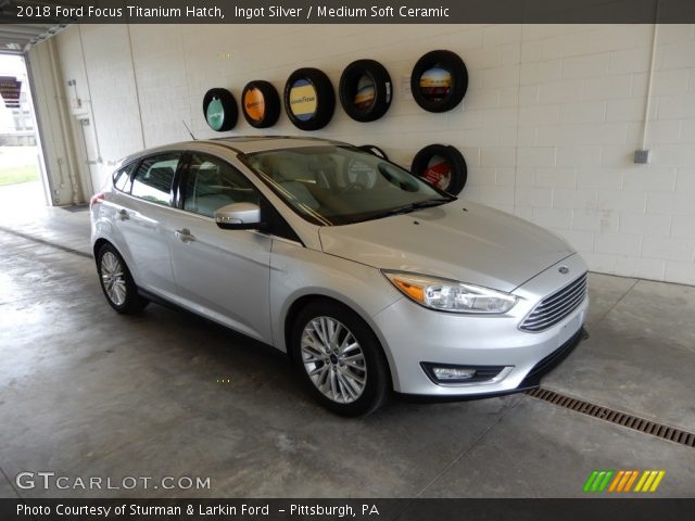 2018 Ford Focus Titanium Hatch in Ingot Silver