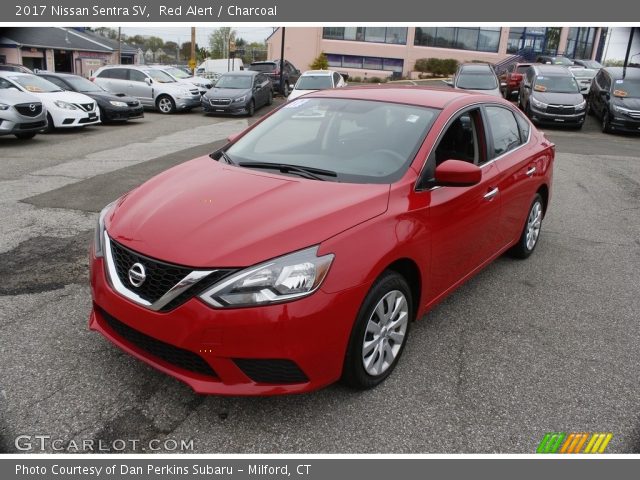 2017 Nissan Sentra SV in Red Alert