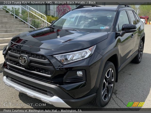 2019 Toyota RAV4 Adventure AWD in Midnight Black Metallic
