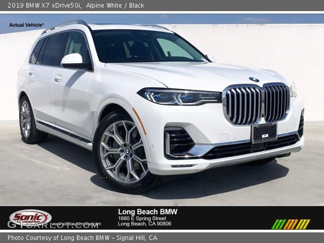 2019 BMW X7 xDrive50i in Alpine White