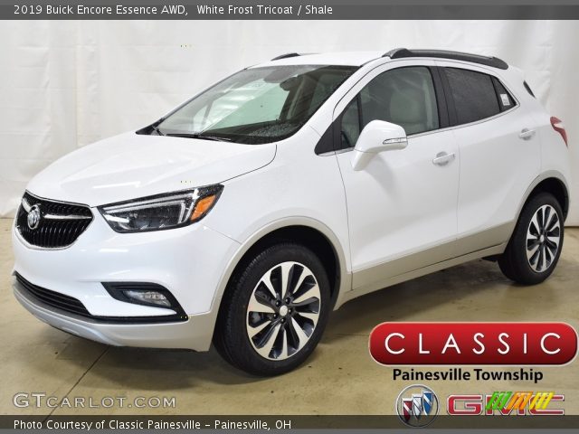 2019 Buick Encore Essence AWD in White Frost Tricoat