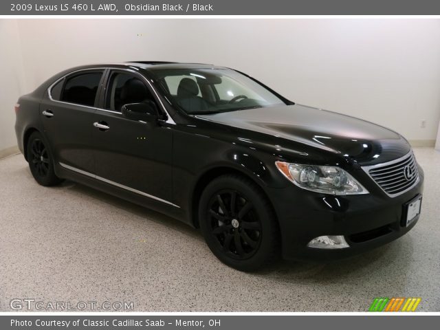 2009 Lexus LS 460 L AWD in Obsidian Black