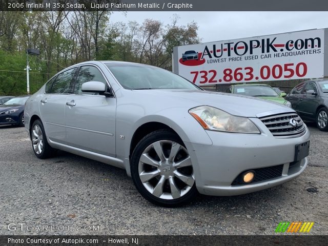 2006 Infiniti M 35x Sedan in Liquid Platinum Metallic