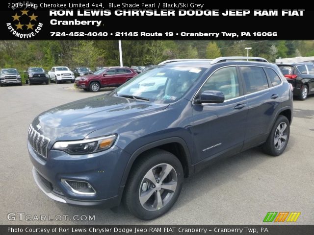 2019 Jeep Cherokee Limited 4x4 in Blue Shade Pearl