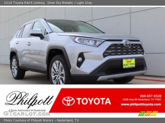 2019 Toyota RAV4 Limited in Silver Sky Metallic