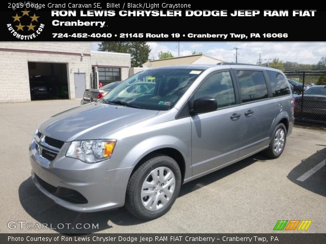 2019 Dodge Grand Caravan SE in Billet