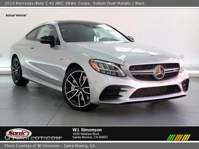 2019 Mercedes-Benz C 43 AMG 4Matic Coupe in Iridium Silver Metallic