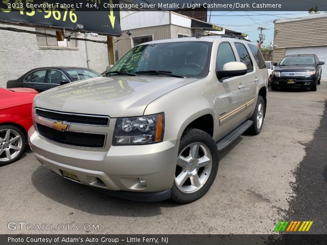 2013 Chevrolet Tahoe LT 4x4 in Champagne Silver Metallic