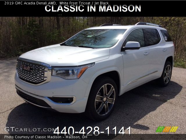2019 GMC Acadia Denali AWD in White Frost Tricoat