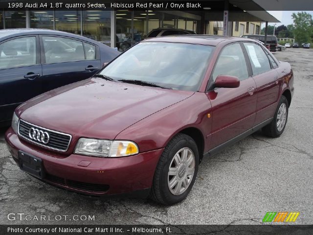 1998 Audi A4 1.8T quattro Sedan in Hibiscus Red Pearl. Click to see ...