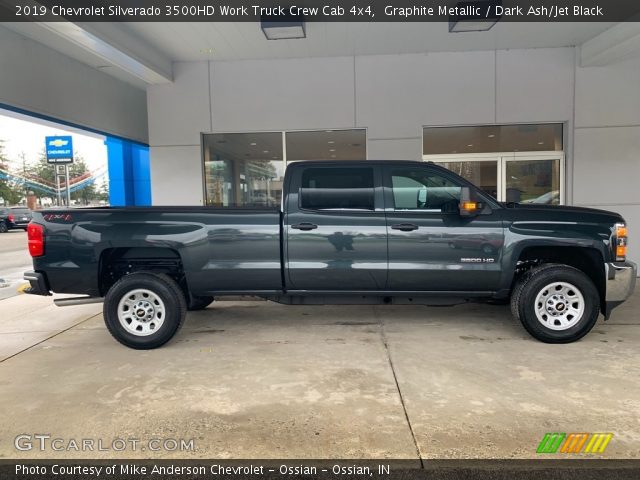 2019 Chevrolet Silverado 3500HD Work Truck Crew Cab 4x4 in Graphite Metallic