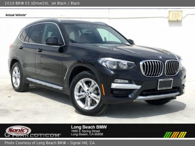 2019 BMW X3 sDrive30i in Jet Black