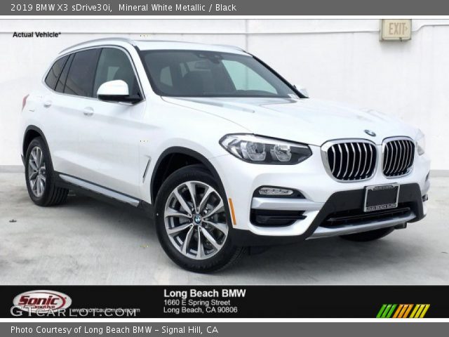 2019 BMW X3 sDrive30i in Mineral White Metallic