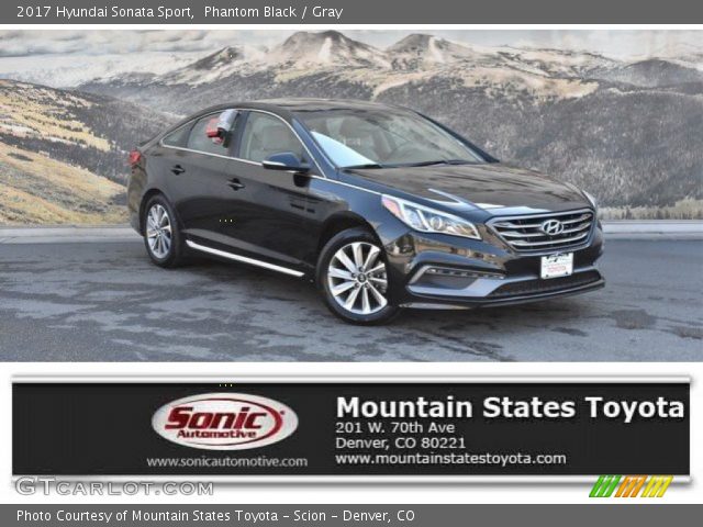 2017 Hyundai Sonata Sport in Phantom Black