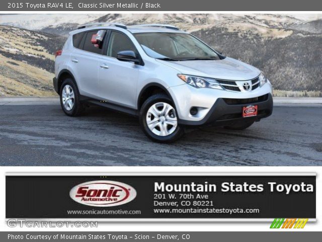 2015 Toyota RAV4 LE in Classic Silver Metallic