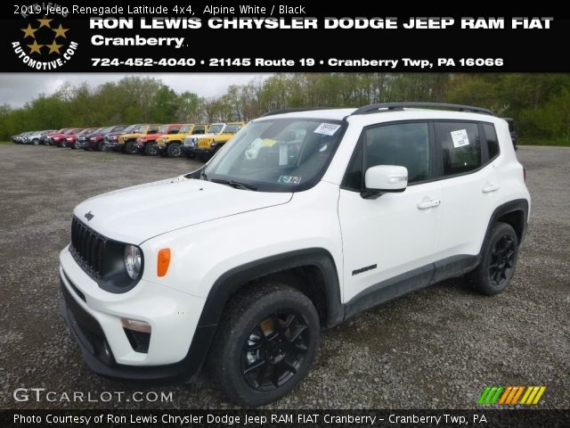 2019 Jeep Renegade Latitude 4x4 in Alpine White