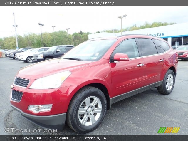 2012 Chevrolet Traverse LT AWD in Crystal Red Tintcoat