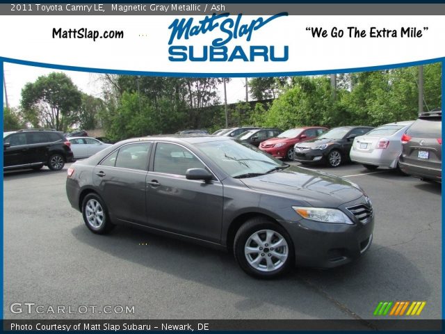 2011 Toyota Camry LE in Magnetic Gray Metallic