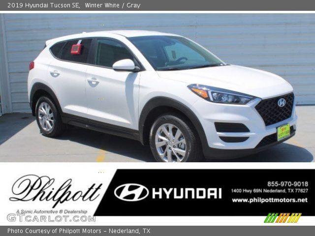 2019 Hyundai Tucson SE in Winter White