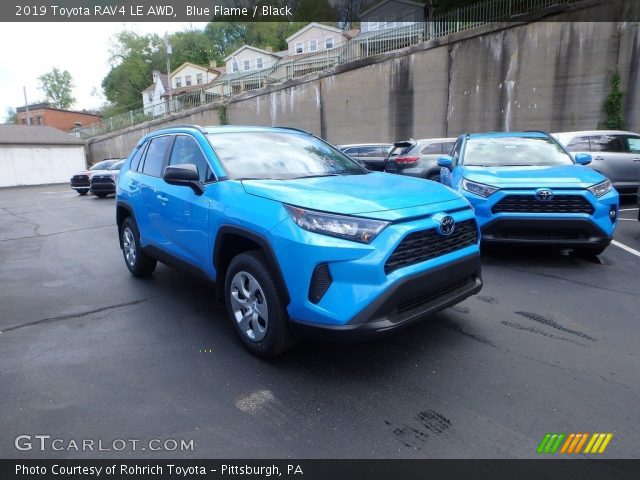 2019 Toyota RAV4 LE AWD in Blue Flame