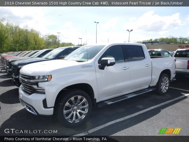 2019 Chevrolet Silverado 1500 High Country Crew Cab 4WD in Iridescent Pearl Tricoat