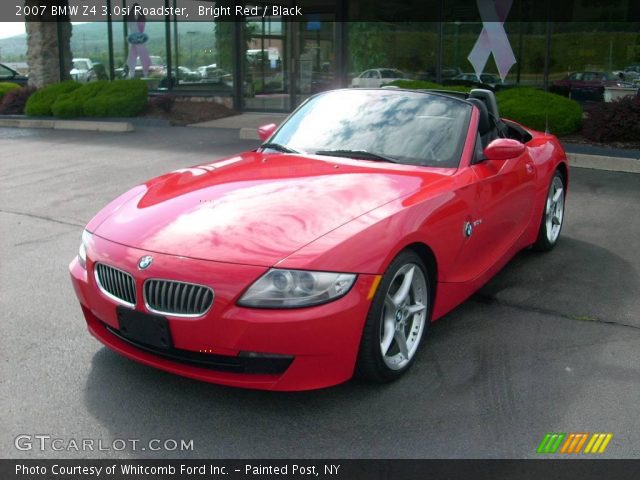 2007 BMW Z4 3.0si Roadster in Bright Red